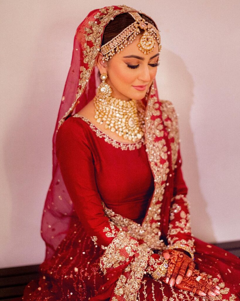 hiba bukhari wedding dress designer