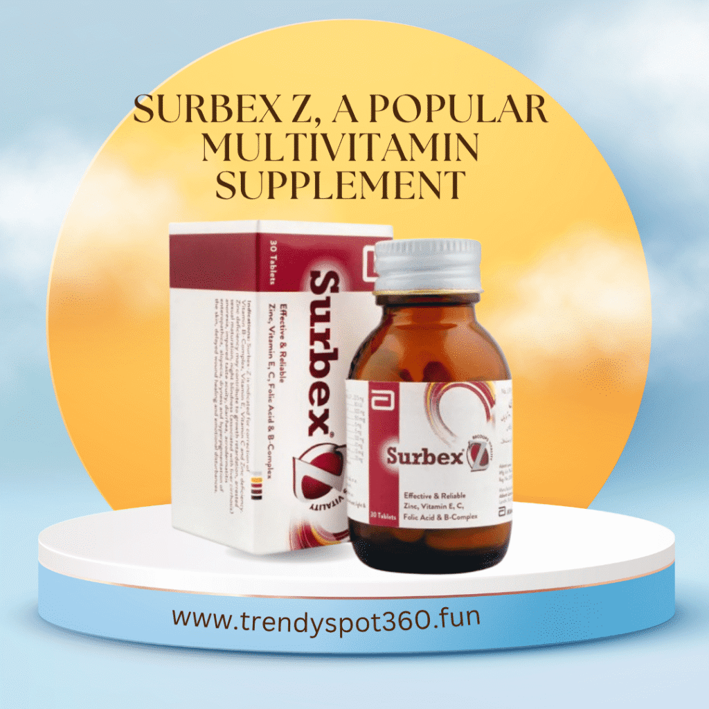 Surbex Z uses for male price in Pakistan