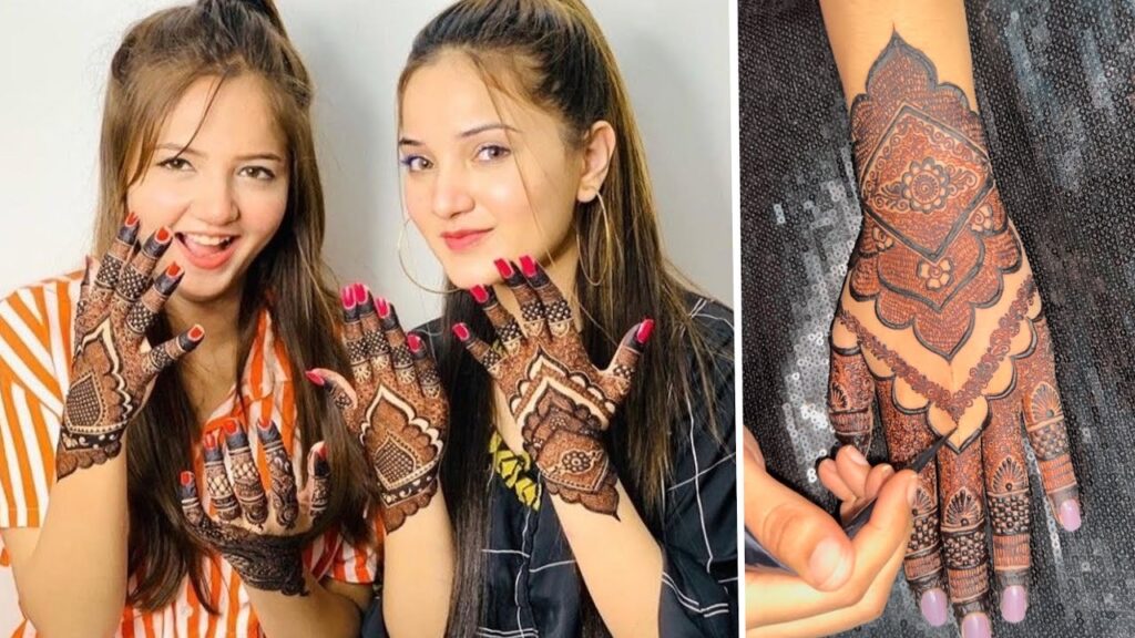 Rabeeca Khan Mehndi Designs