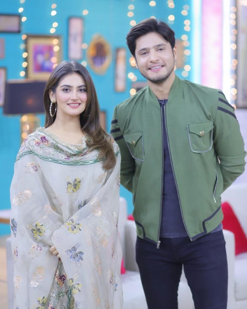 hiba bukhari with her husband